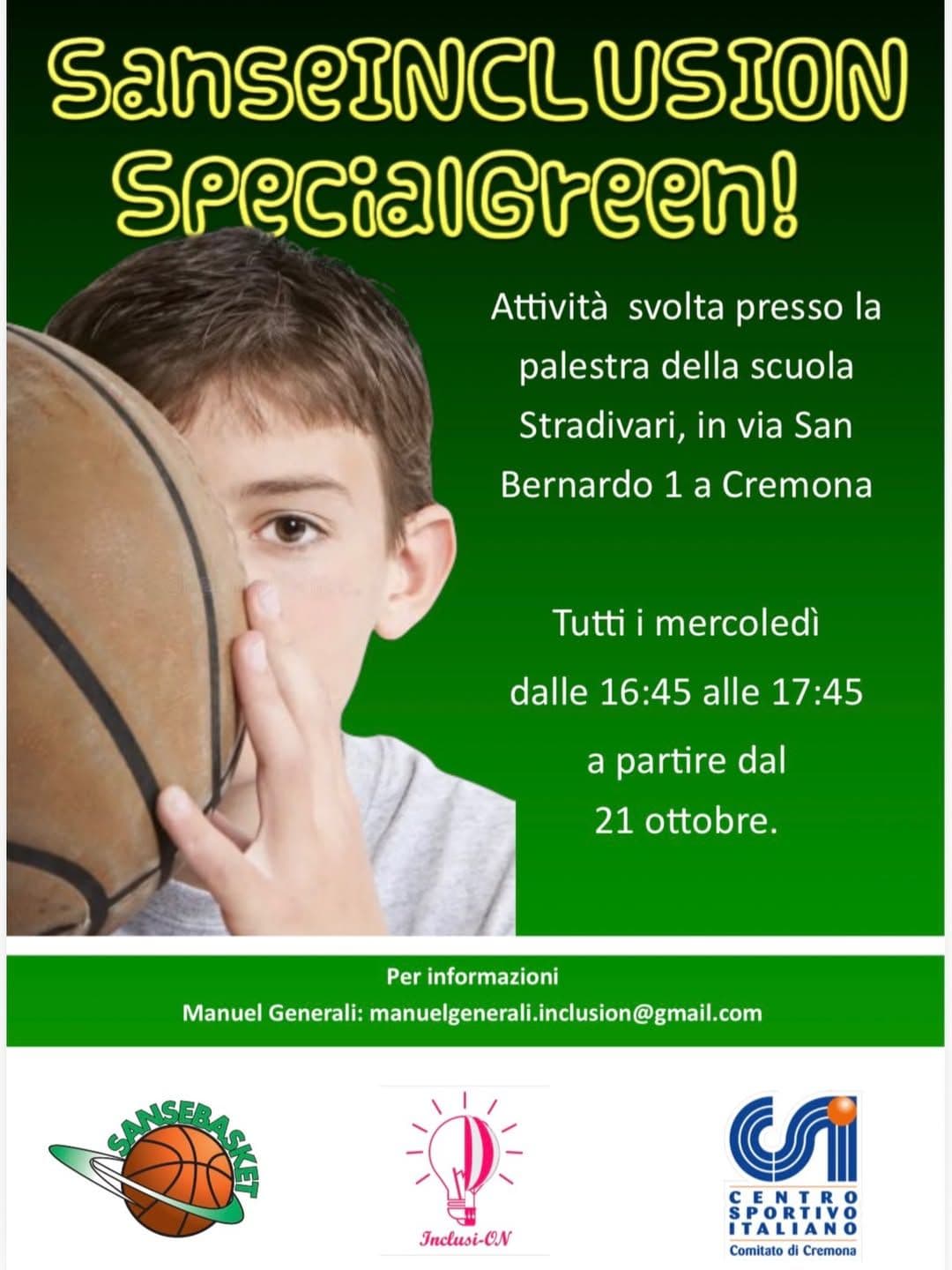 Basket Integrato per Bambini