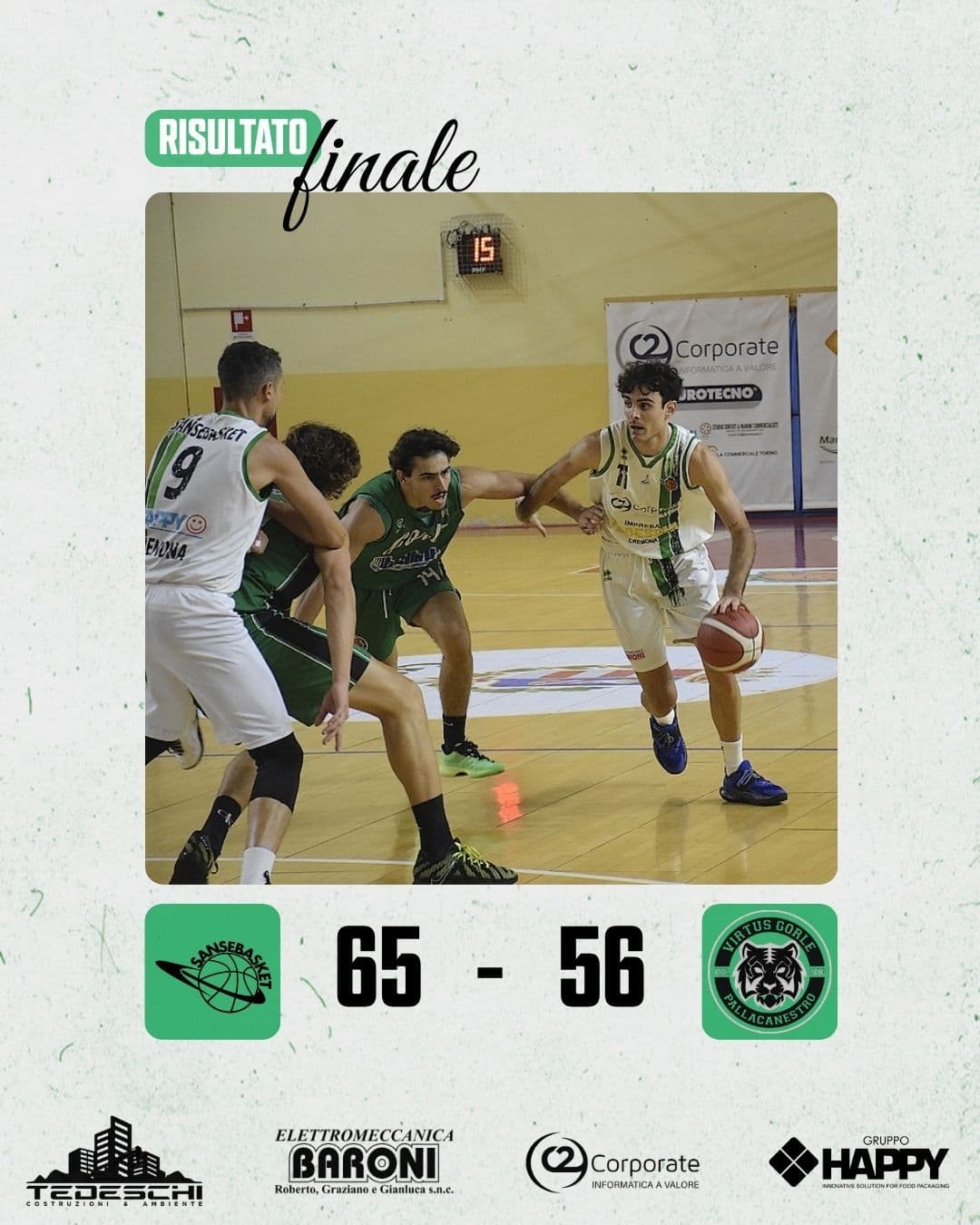 2 su 2 in campionato per i Meningreen