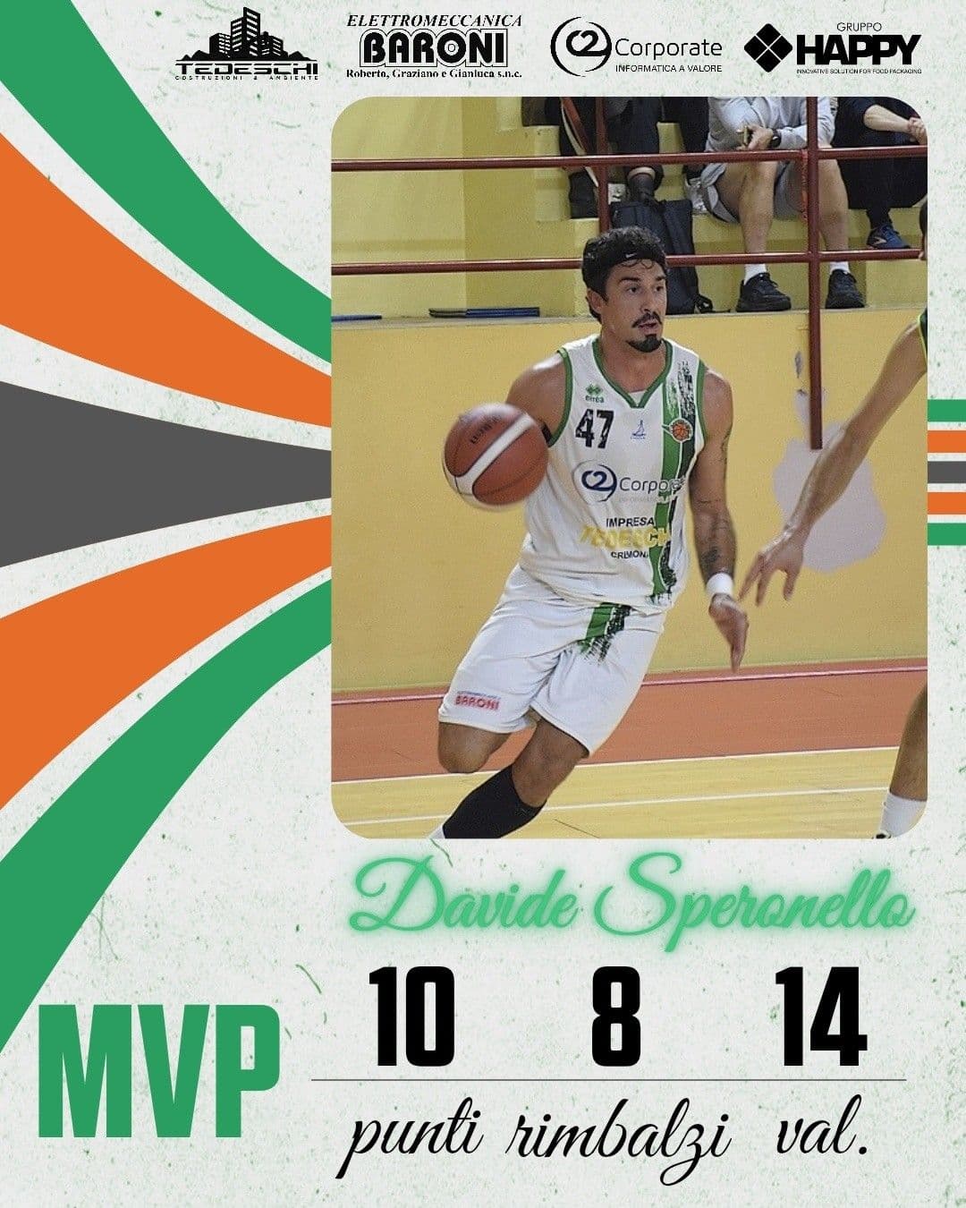 Davide Speronello MVP del Derby